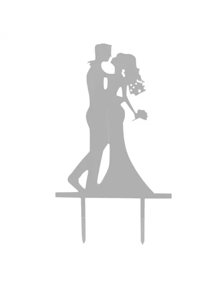 Topper para tarta Novios IV