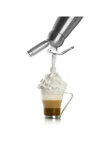 Sifón de nata y espumas 0,5 litros Ibili