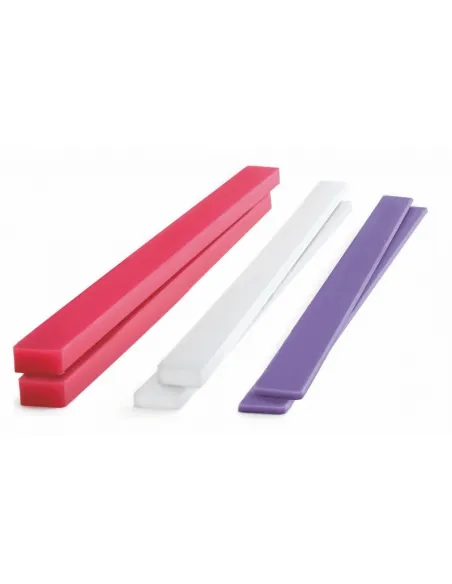 Tablillas niveladoras de fondant y masas 3, 5 y 10 mm Ibili