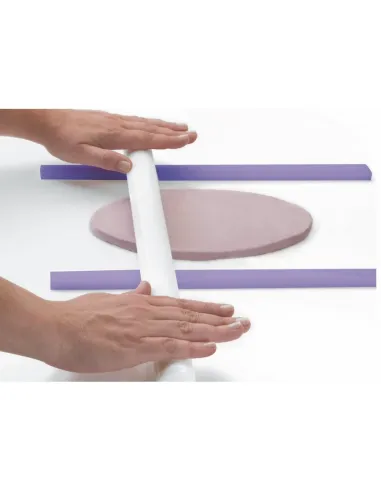 Tablillas niveladoras de fondant y masas 3, 5 y 10 mm Ibili