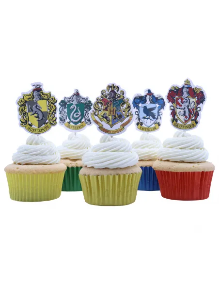 Set 15 toppers Escudos Harry Potter PME