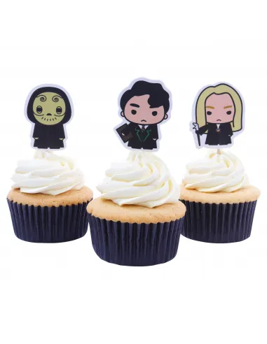 Set 15 toppers Personajes malos Harry Potter PME