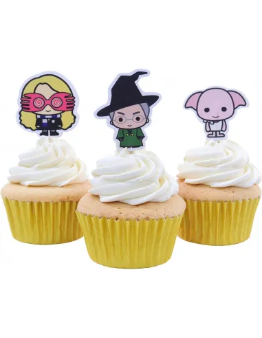 Set 15 toppers Personajes buenos Harry Potter PME