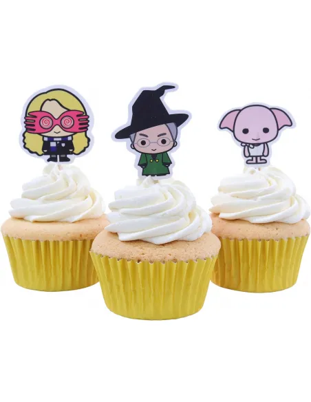 Set 15 toppers Personajes buenos Harry Potter PME