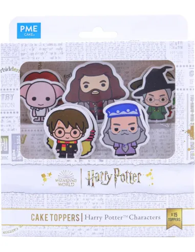Set 15 toppers Personajes buenos Harry Potter PME