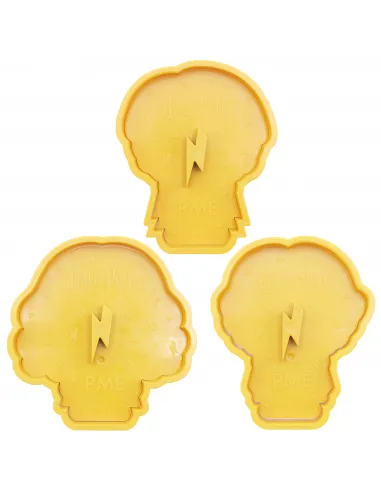 Set 3 cortadores y marcadores Harry Potter, Ron y Hermione