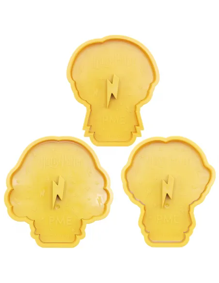 Set 3 cortadores y marcadores Harry Potter, Ron y Hermione