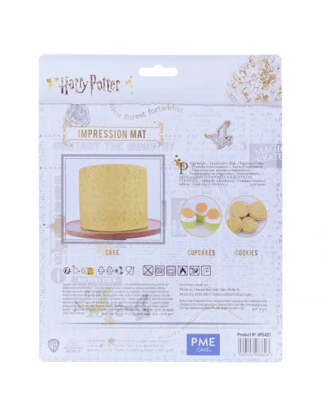 Tapete texturizador para fondant Harry Potter