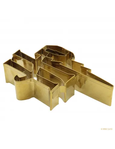 Cortador dorado logo HP Harry Potter