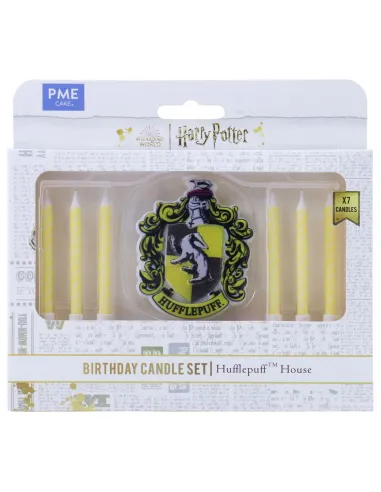 Set 7 velas Escudo Hufflepuff Harry Potter