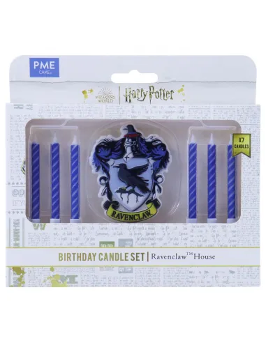 Set 7 velas Escudo Ravenclaw Harry Potter