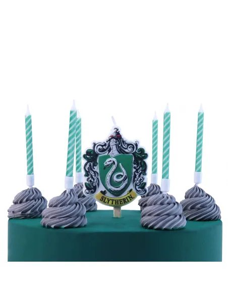 Set 7 velas Escudo Slytherin Harry Potter