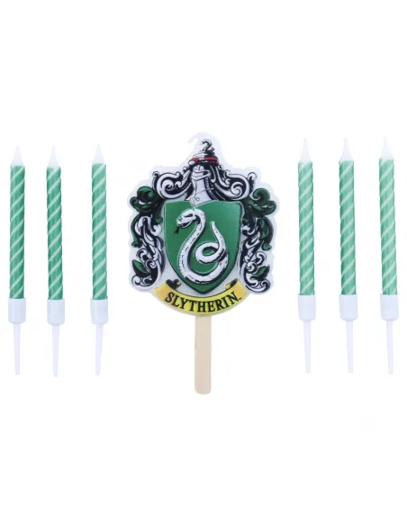 Set 7 velas Escudo Slytherin Harry Potter