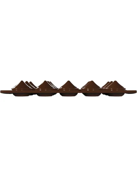 Molde bombones Kiss chocolate 3D Silikomart
