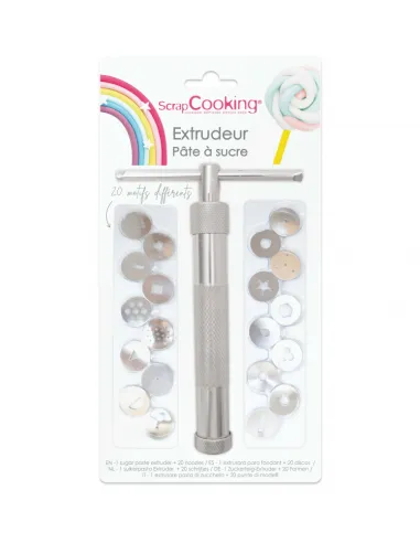 Pistola extrusora de fondant ScrapCooking