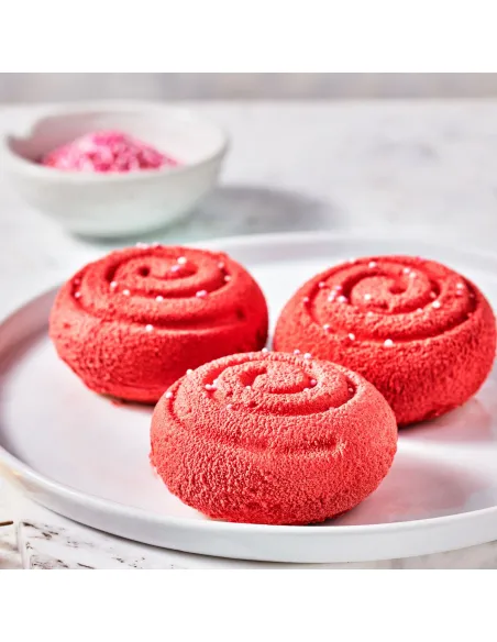 Spray efecto terciopelo Rojo 100 ml Funcakes