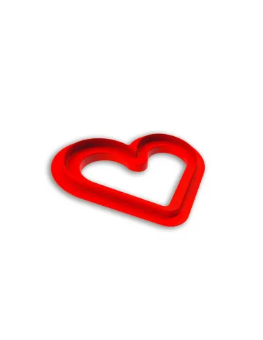 Molde silicona y cortador Love Story 3D Silikomart