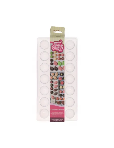 Molde para chocolate Remolino Funcakes