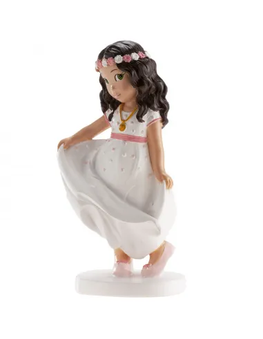 Figura niña comunión Berta 16 cm Dekora