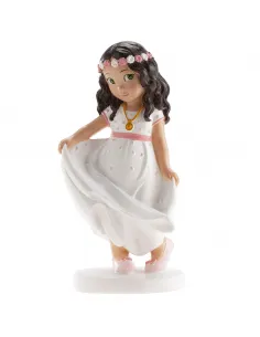 Figura niña comunión Berta 16 cm Dekora