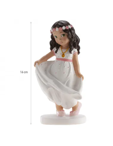Figura niña comunión Berta 16 cm Dekora