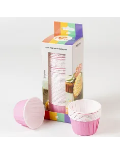Cápsulas rígidas Rosa bebé 50 unidades Pastry Colours