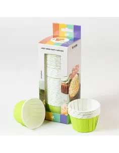 Cápsulas rígidas Verde claro 50 unidades Pastry Colours