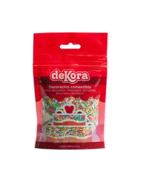 Sprinkles Fideos de azúcar de colores Dekora