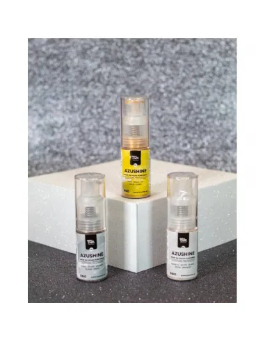 Spray purpurina comestible en polvo Oro 10 g Azushine