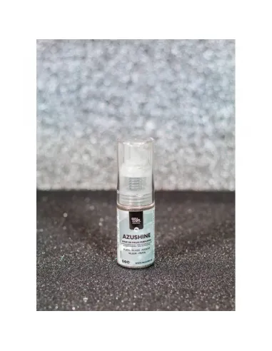 Spray purpurina comestible en polvo Plata 10 g Azushine