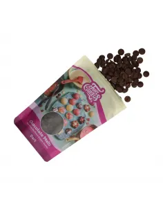 Cobertura de chocolate oscuro 350 g Funcakes 2