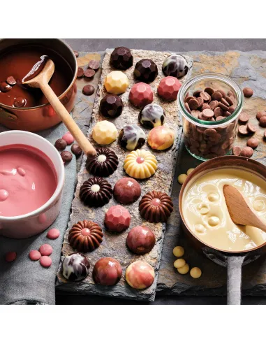 Cobertura de chocolate oscuro 350 g Funcakes