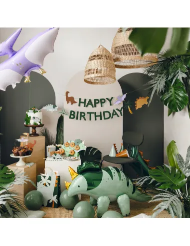 Set 6 toppers Dinosaurios PartyDeco