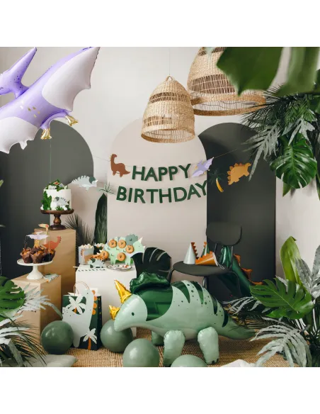 Set 6 toppers Dinosaurios PartyDeco