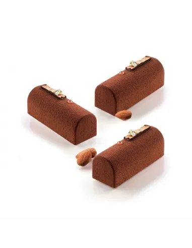 Molde silicona Midi Bûche Silikomart