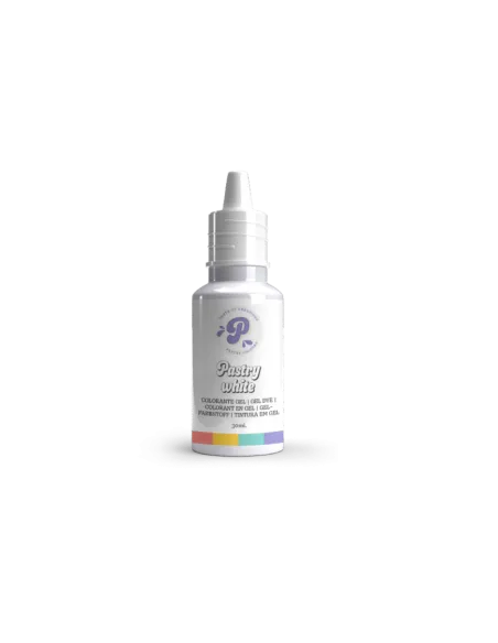 Colorante liposoluble en gel Blanco 30 ml Pastry Colours