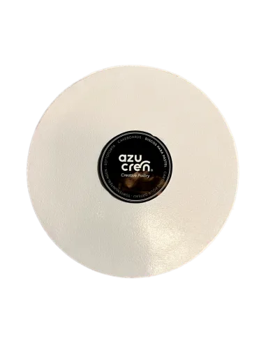 Base redonda blanca Excelente 30 cm grosor 12 mm