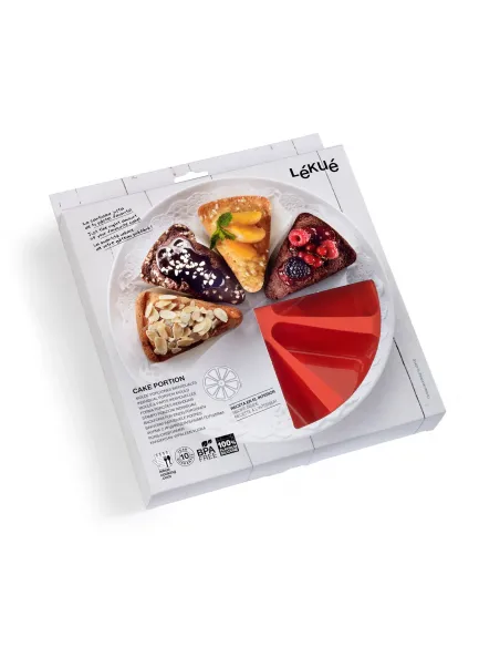 Molde porciones de tarta Lékué