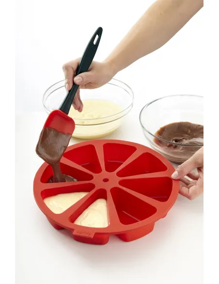 Molde porciones de tarta Lékué