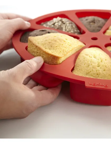 Molde porciones de tarta Lékué