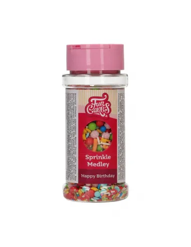 Sprinkles mix Feliz Cumpleaños 65 g Funcakes