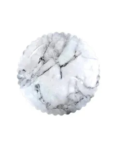 Base redonda rígida Mármol Blanco 35 cm Pastry Colours