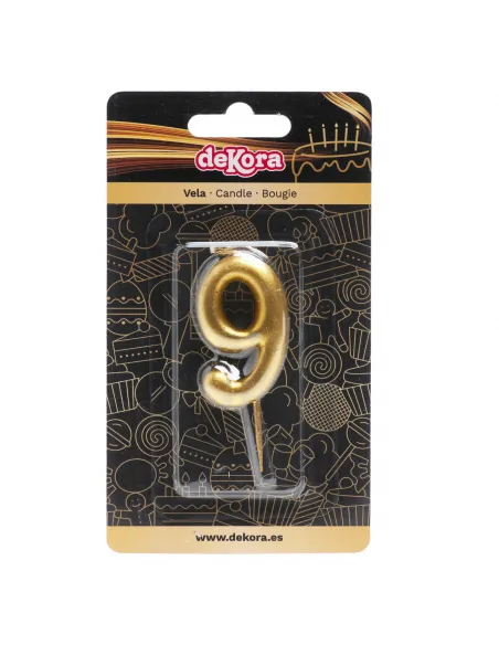 Vela Dorada Nº 9 Dekora