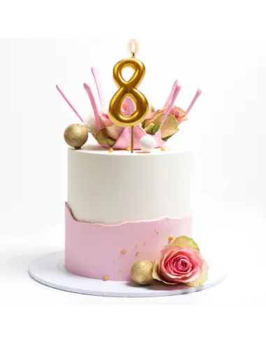 Vela Dorada Nº 8 Dekora