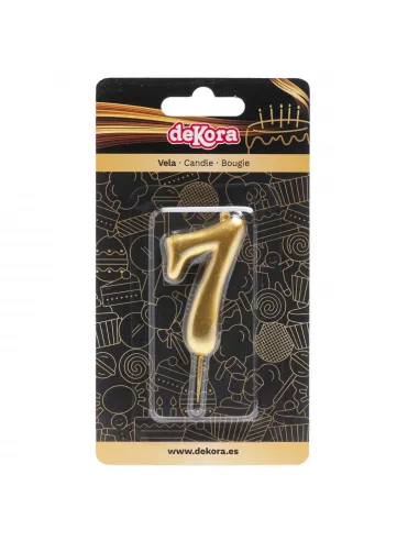 Vela Dorada Nº 7 Dekora