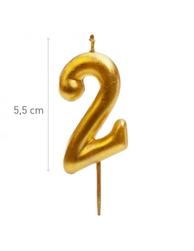 Vela Dorada Nº 2 Dekora