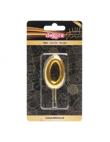 Vela Dorada Nº 0 Dekora