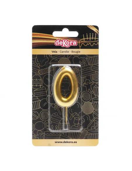 Vela Dorada Nº 0 Dekora