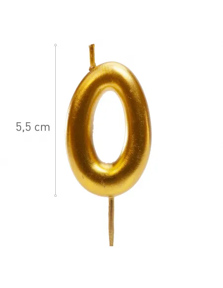 Vela Dorada Nº 0 Dekora