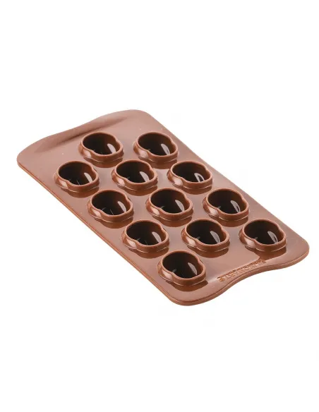 Molde bombones Cráneo chocolate 3D Silikomart